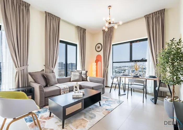 Captivating 1Br Apartment In Zazen Gardens, Al Furjan By Deluxe Holiday Homes